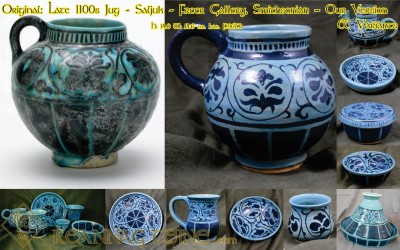 Pottery Comparison: Middle Eastern Turquoise