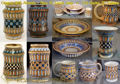 Pottery Comparison: Italian