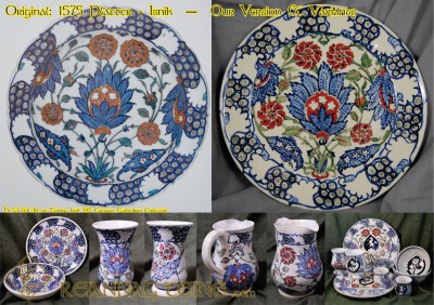 Pottery Comparison: Isnik