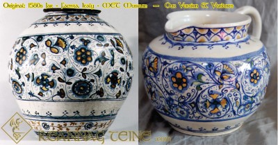 Pottery Comparison: Italian