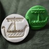 010: Viking Ship Cookie Stamp