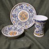 Italian Montelupo Hyacinth Set